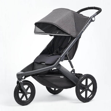 Side angle view of Roam Stroller